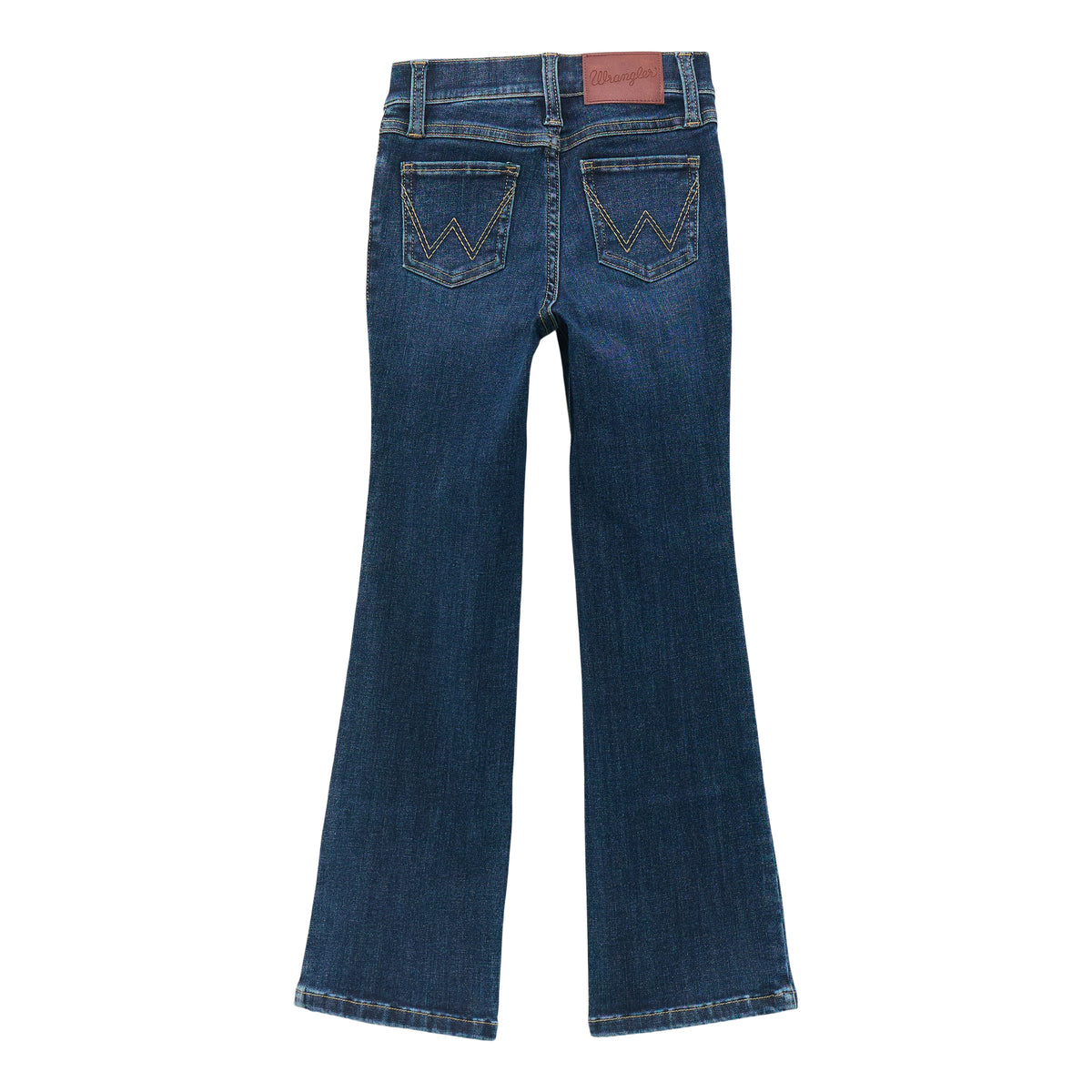 Wrangler Girl's Bespoke Lacey Bootcut Jean - Dark Blue