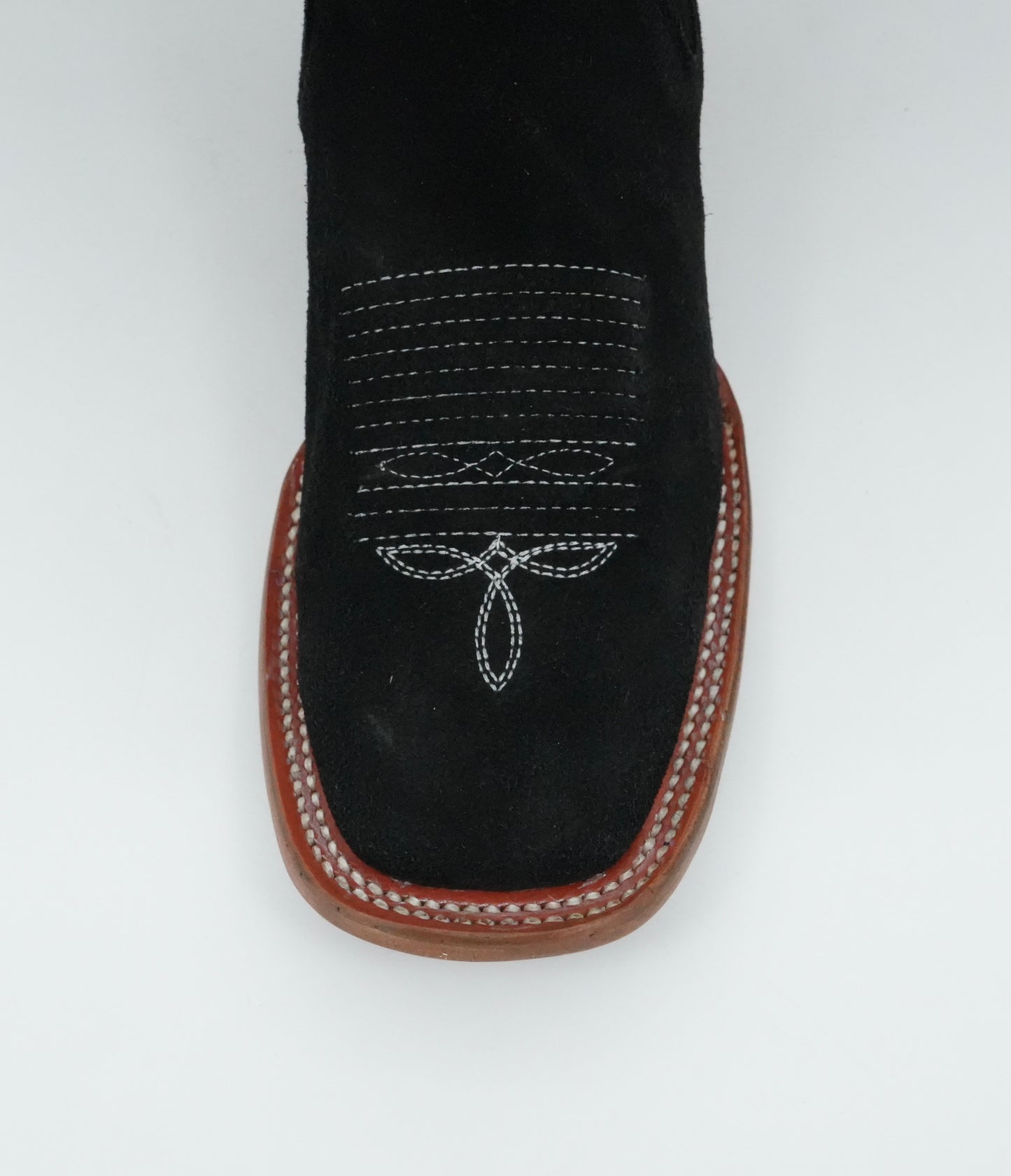 Quincy Men's Black Suede Leather Short Boot