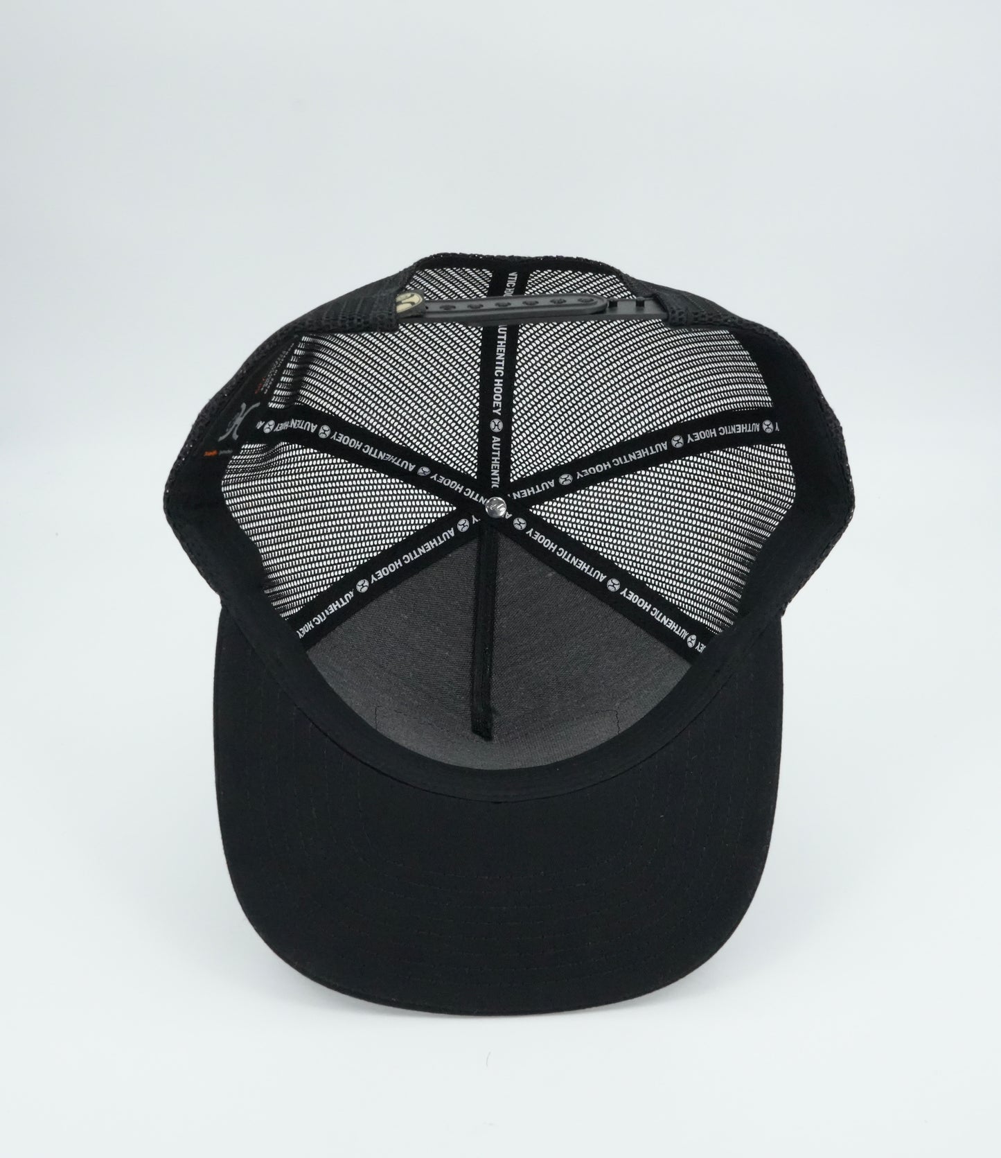 Hooey Trip Black With Tan & Brown Leather Patch Cap