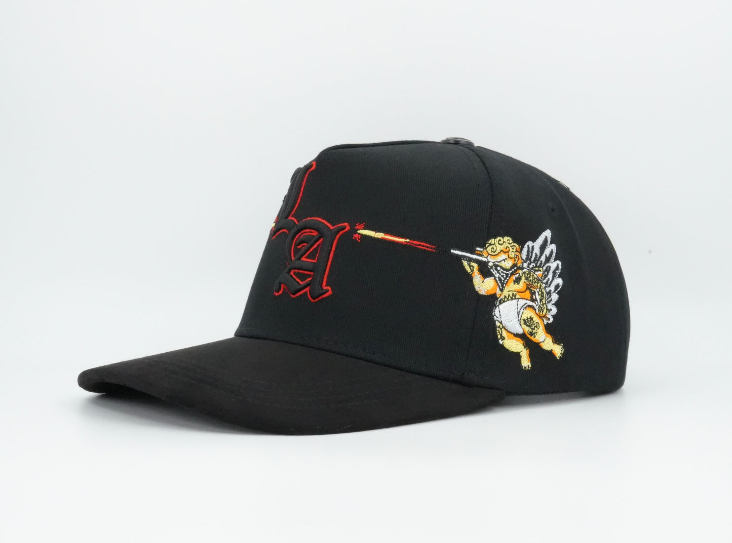 Bigg Boss LA Cupid Black and Red Cap