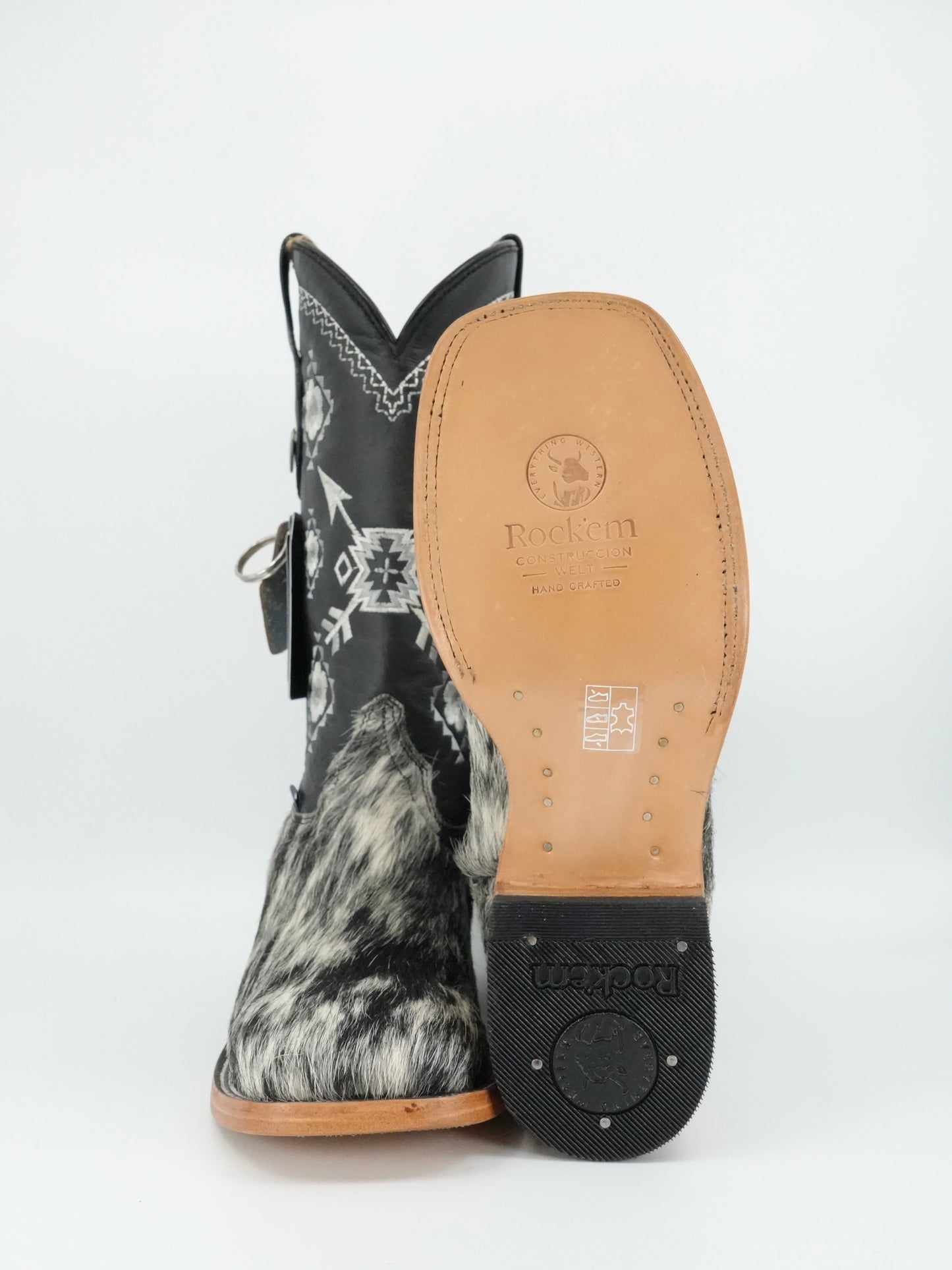 Rock'em Women's Cow Hair Boots Florencia Size: 7.5 *AS SEEN ON IMAGE*