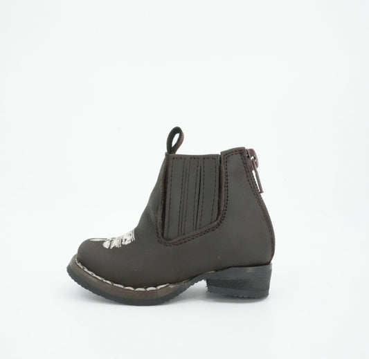 Quincy Kid's Crazy Chocolate Short Boot