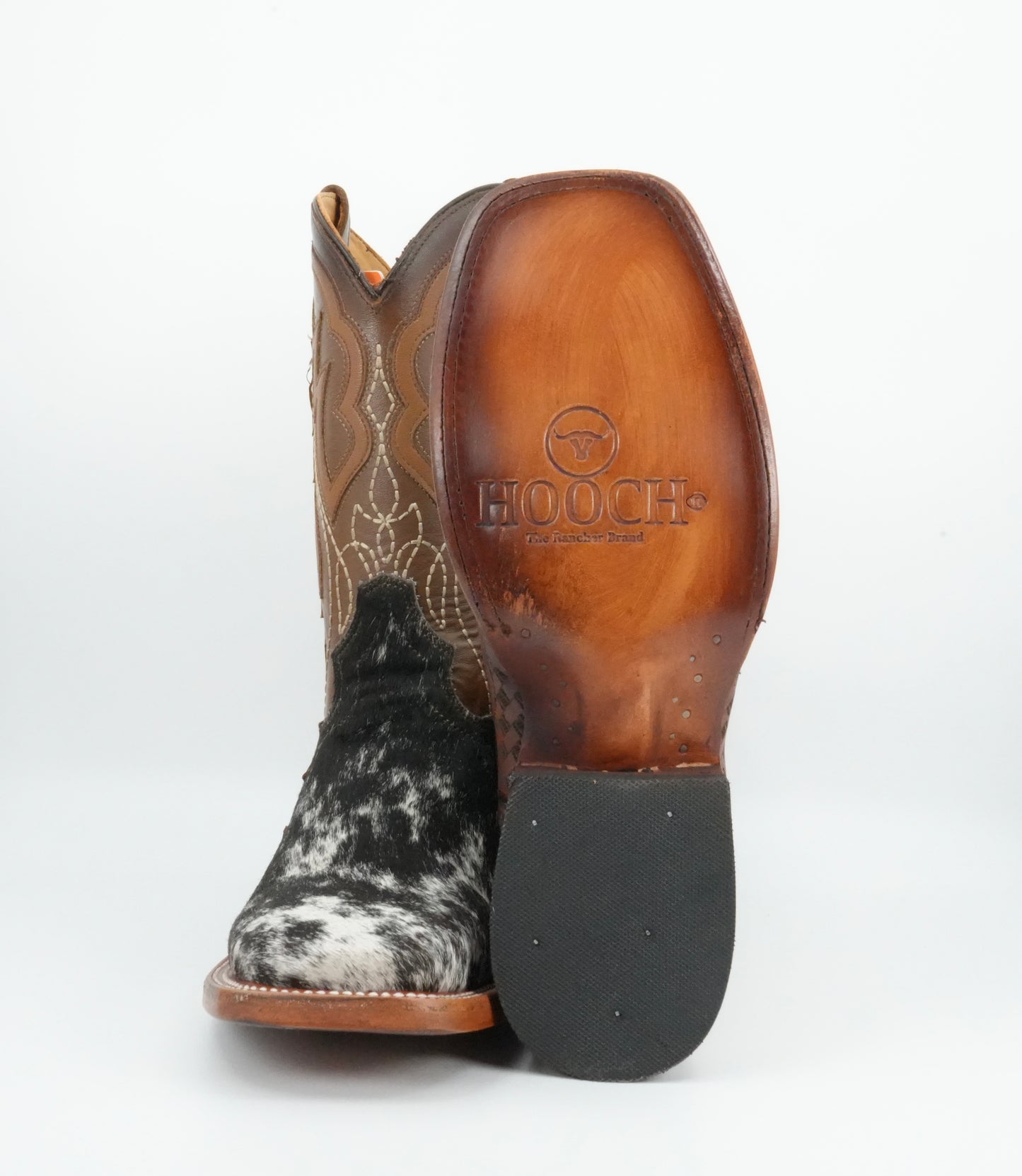 Hooch Men's Cow Hair Boots Size 7.5 *AS SEEN ON IMAGE*