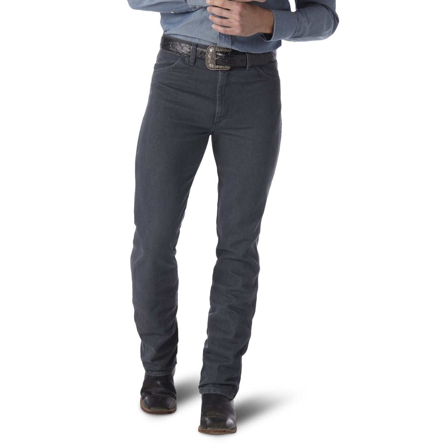 Wrangler Cowboy Cut Charcoal Gray Slim Fit Jean