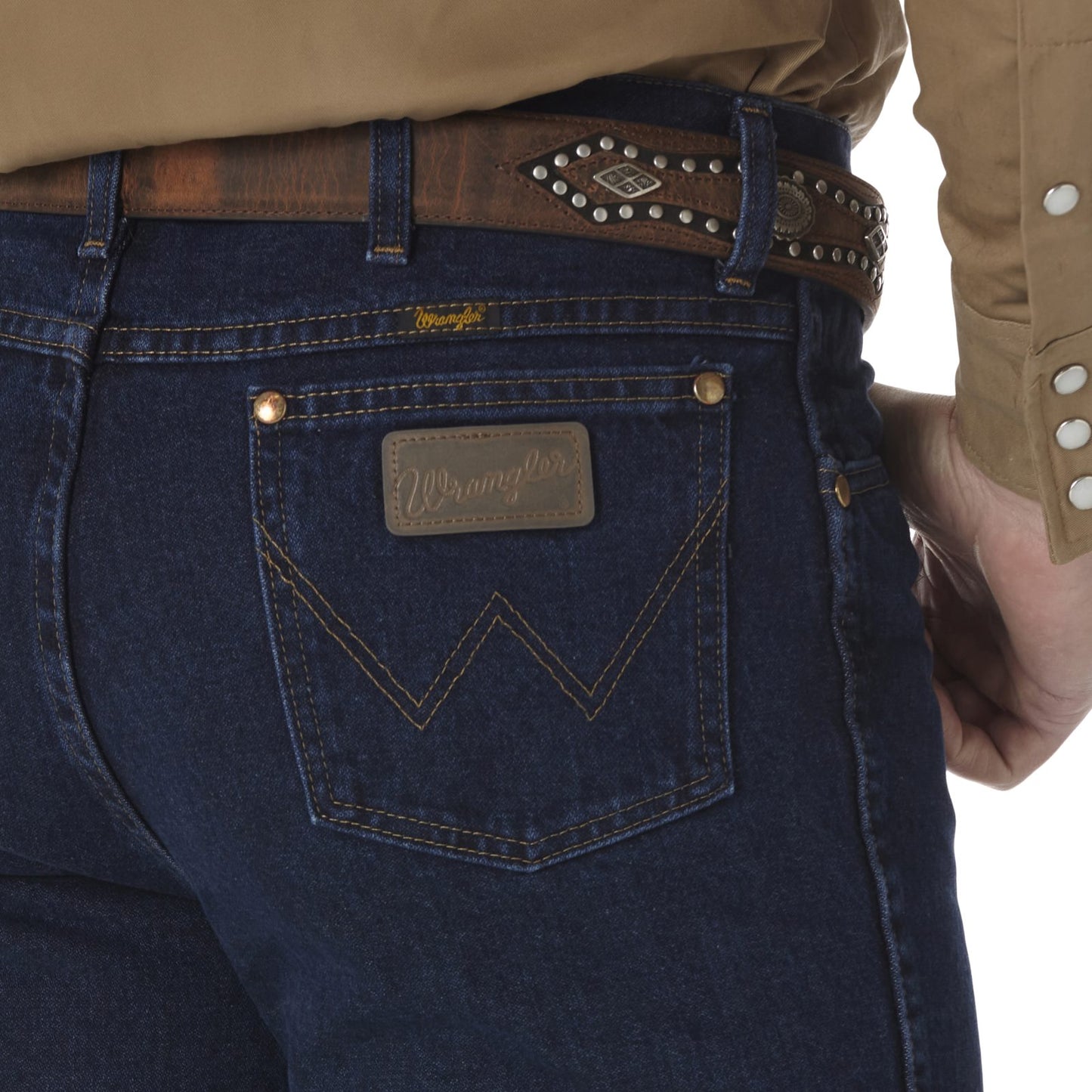 Wrangler Cowboy Cut Dark Stone Slim Fit Jean