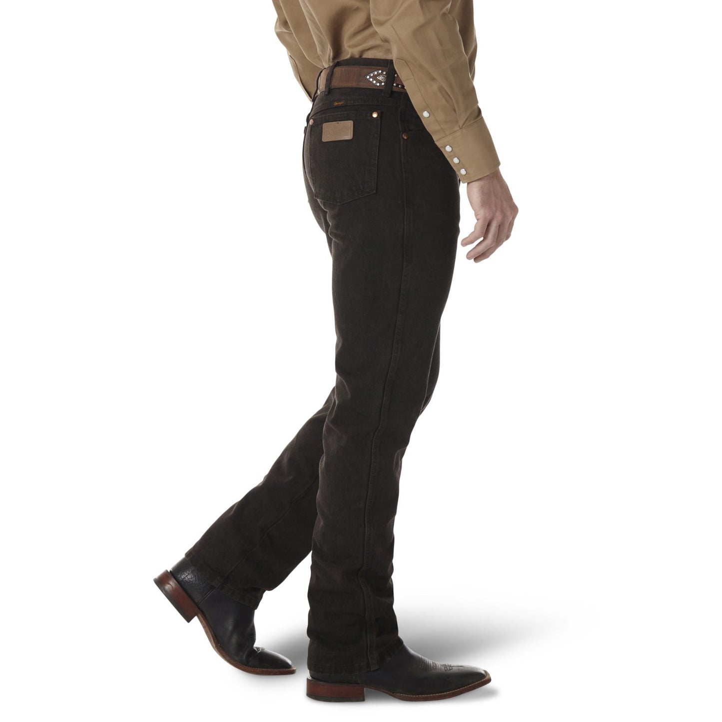 Wrangler Cowboy Cut Black Chocolate Slim Fit Jean