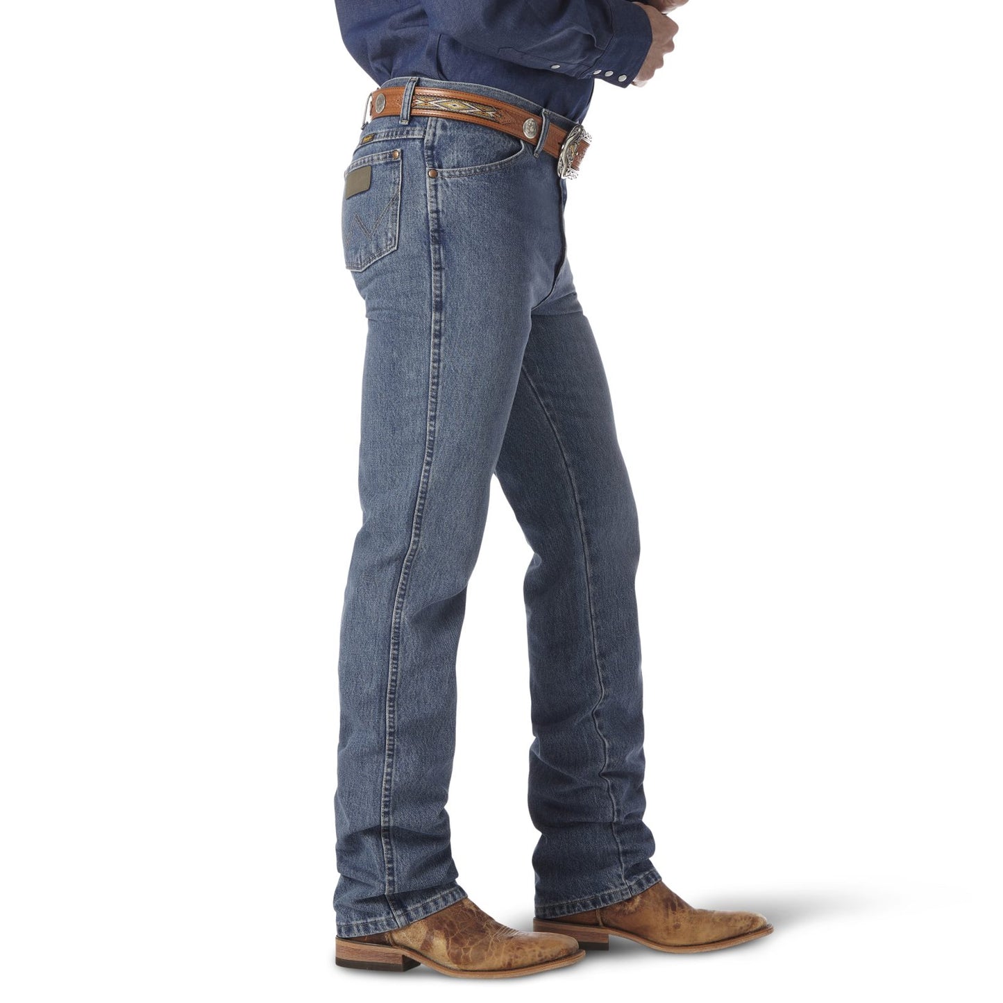 Wrangler Cowboy Cut Rough Stone Slim Fit Jean