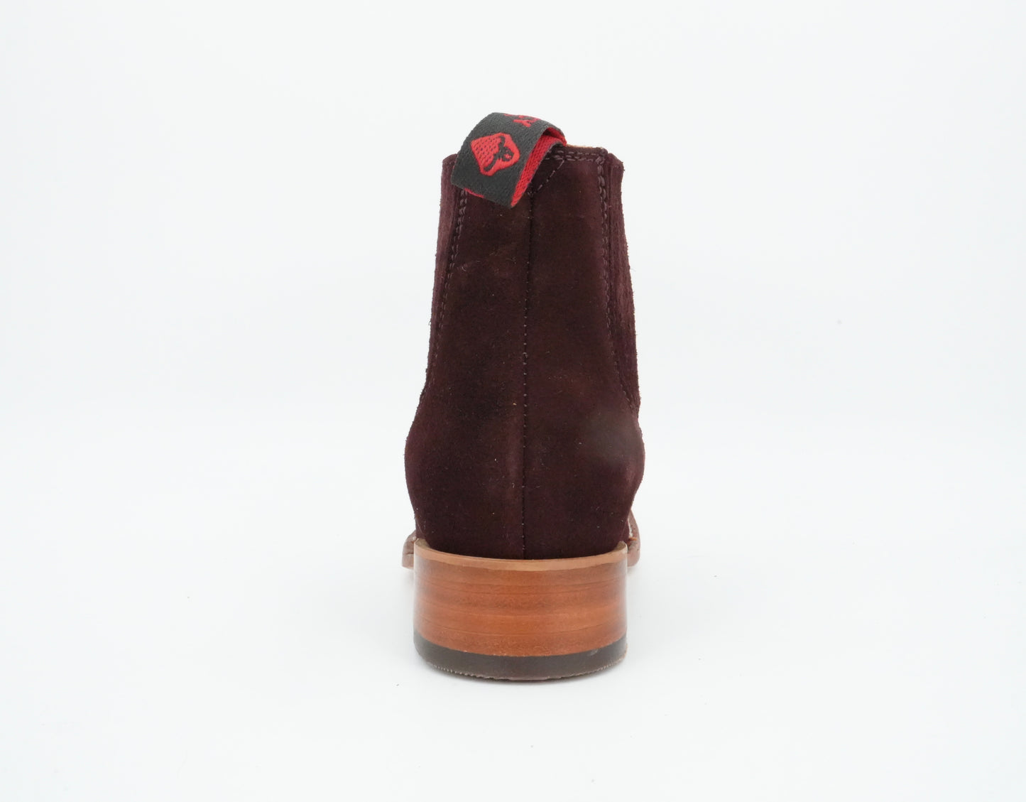 Quincy Little Kid's Suede Burgundy Short Boot