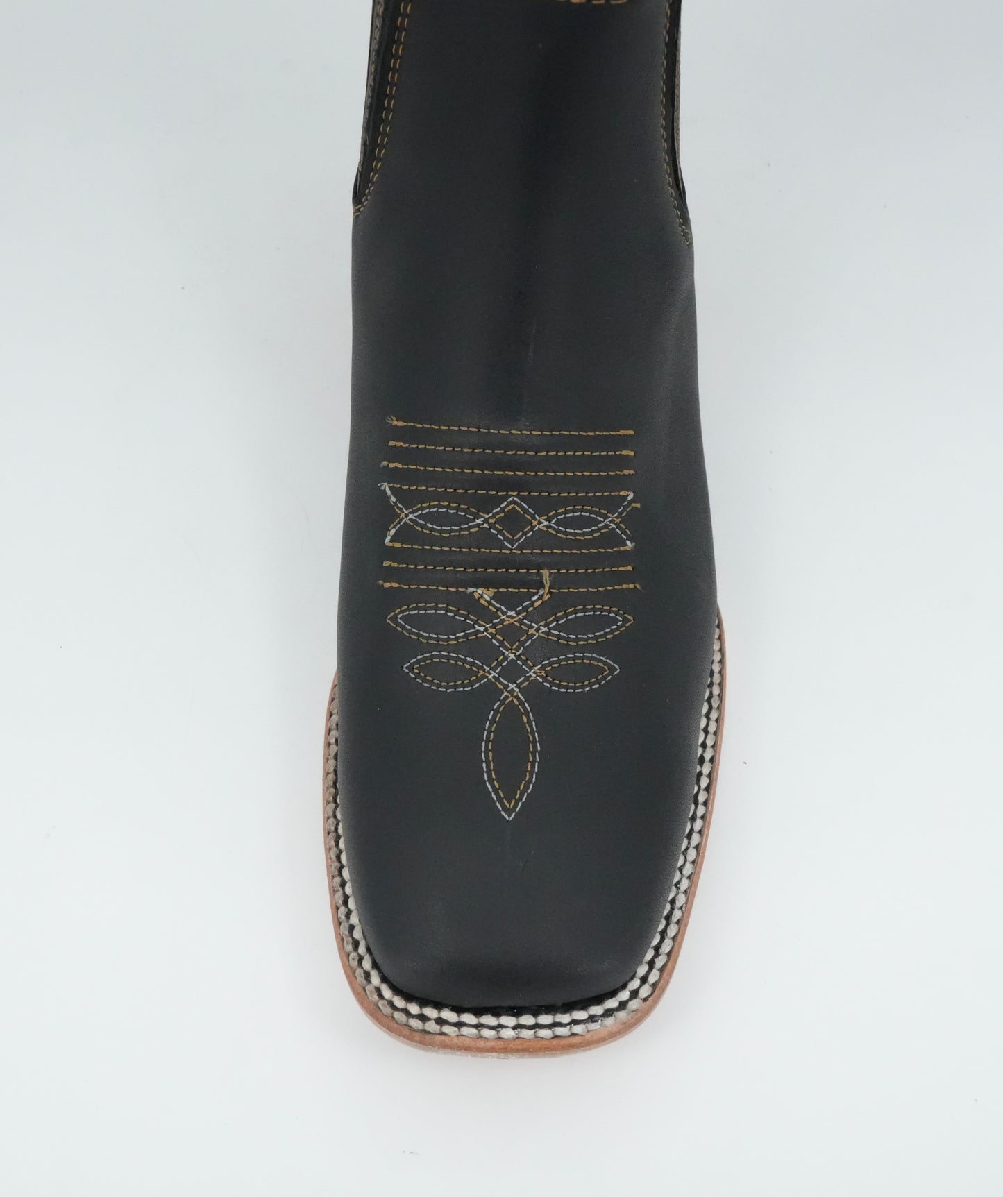 Quincy Men's Black Leather Short Boot
