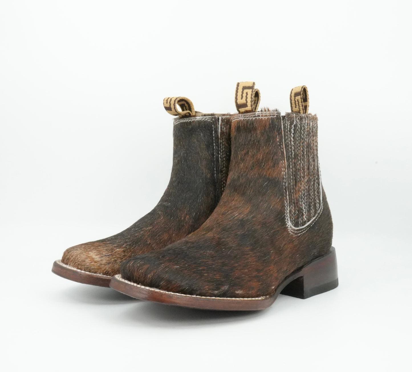 Hooch Men's Cow Hair Short Boot Size 3 *AS SEEN ON IMAGE*