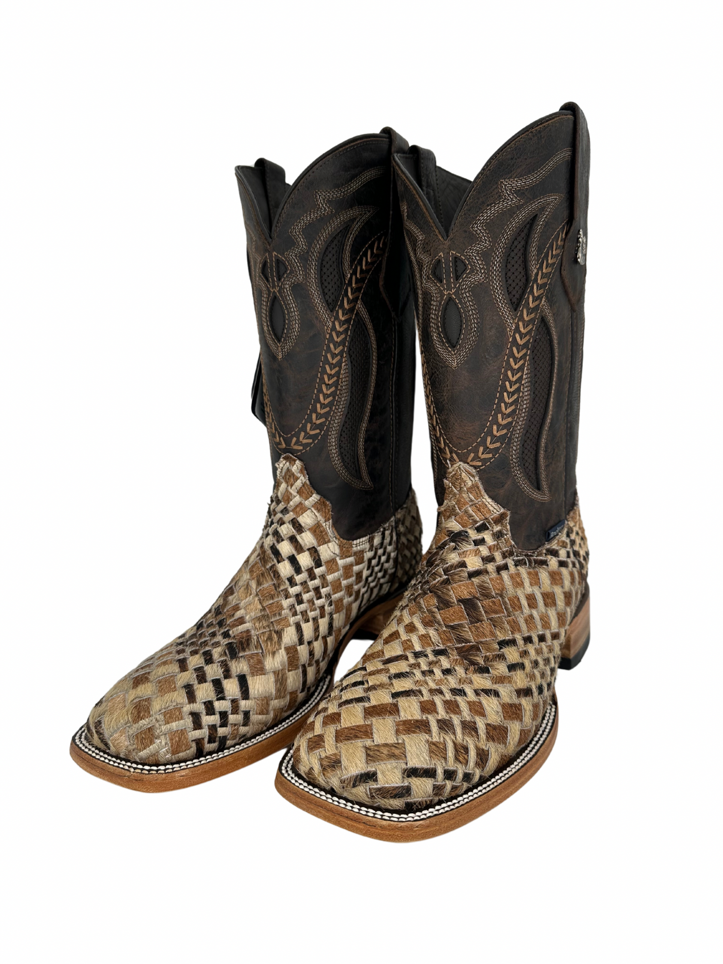 Rock'em Men's Petatillo Cow Hair Boots Size 9 *AS SEEN ON IMAGE*