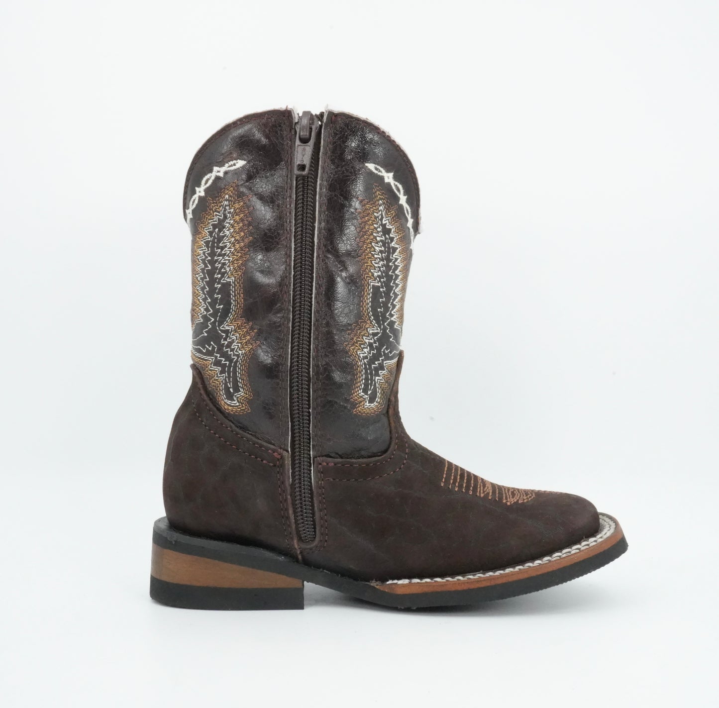 Chaparral Kid’s Bull Neck Brown Boot