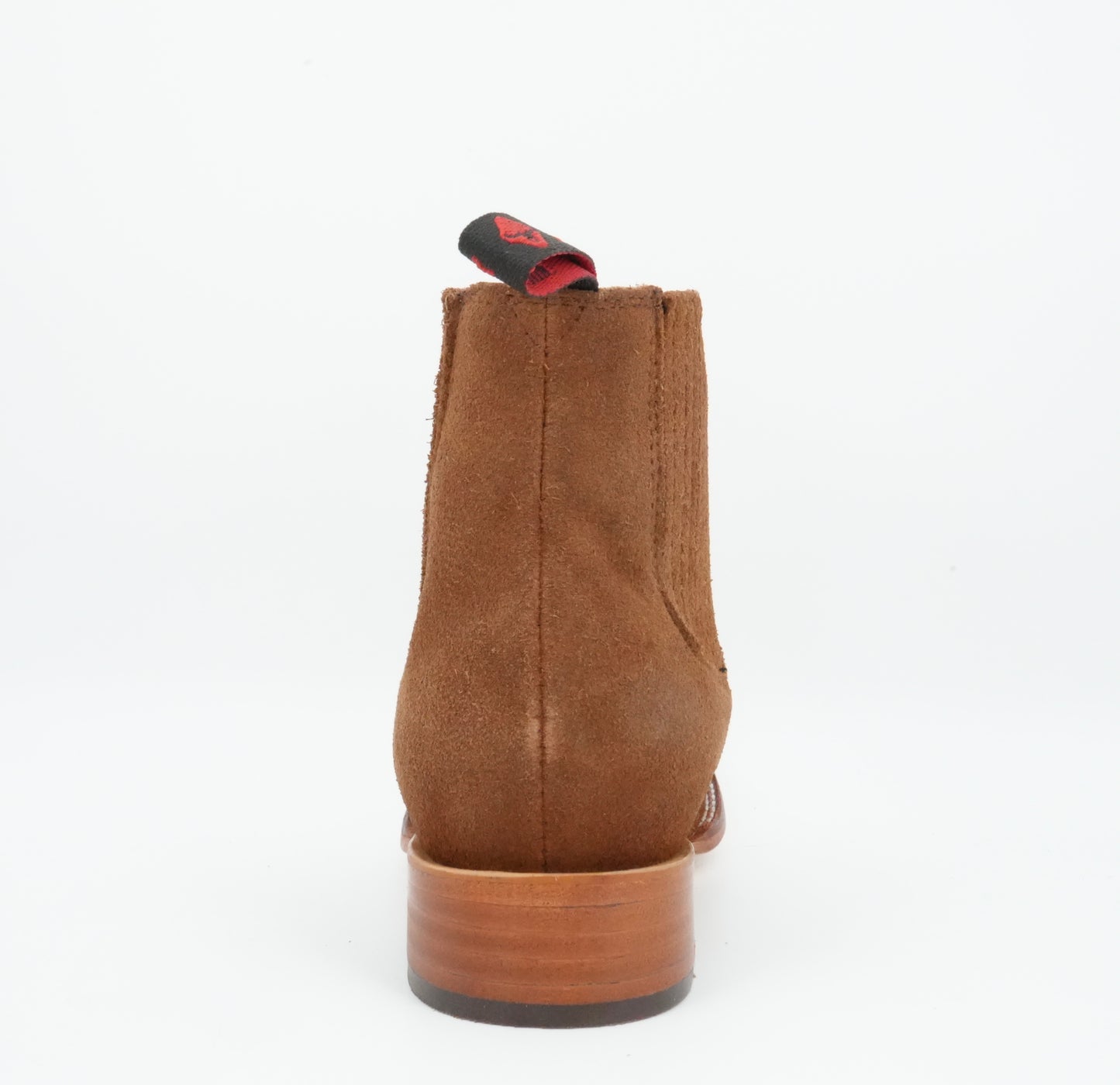 Quincy Kid's Suede Shedron Square Toe Short Boot