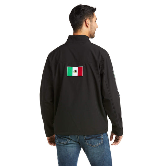 Ariat Men's Mexico Flag Team Softshell Jacket