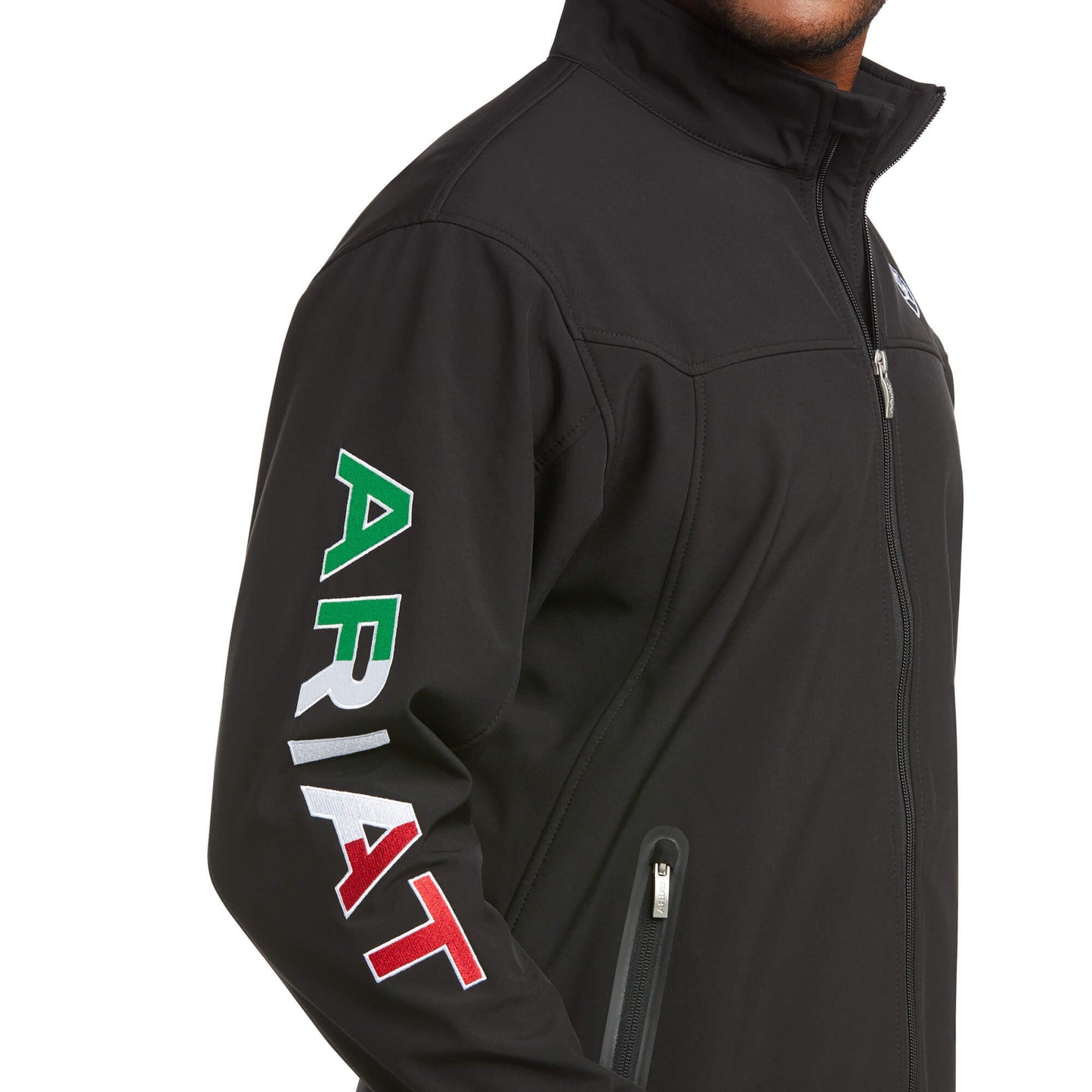 Ariat Men's Mexico Flag Team Softshell Jacket