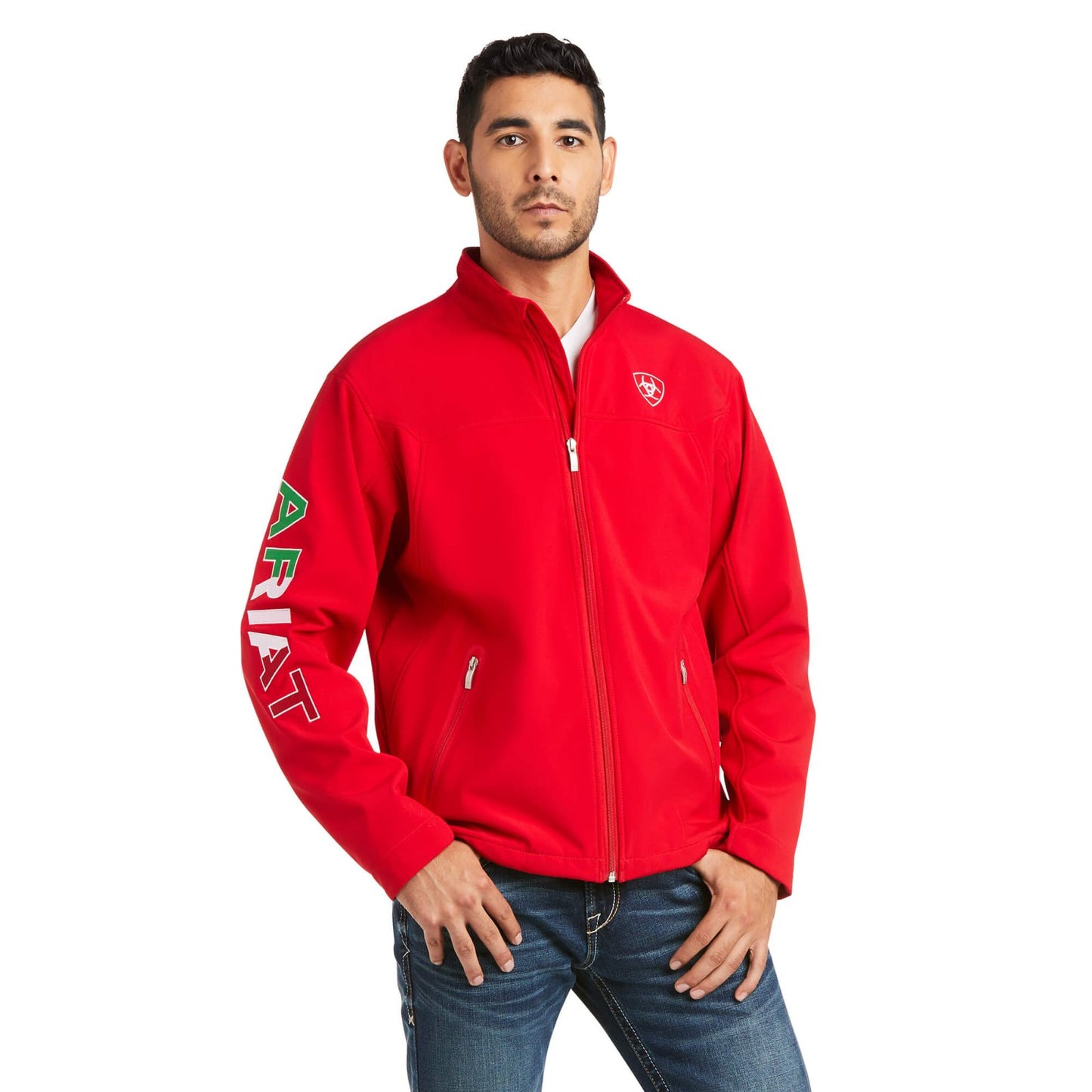 Ariat Men's Mexico Flag Team Softshell Jacket