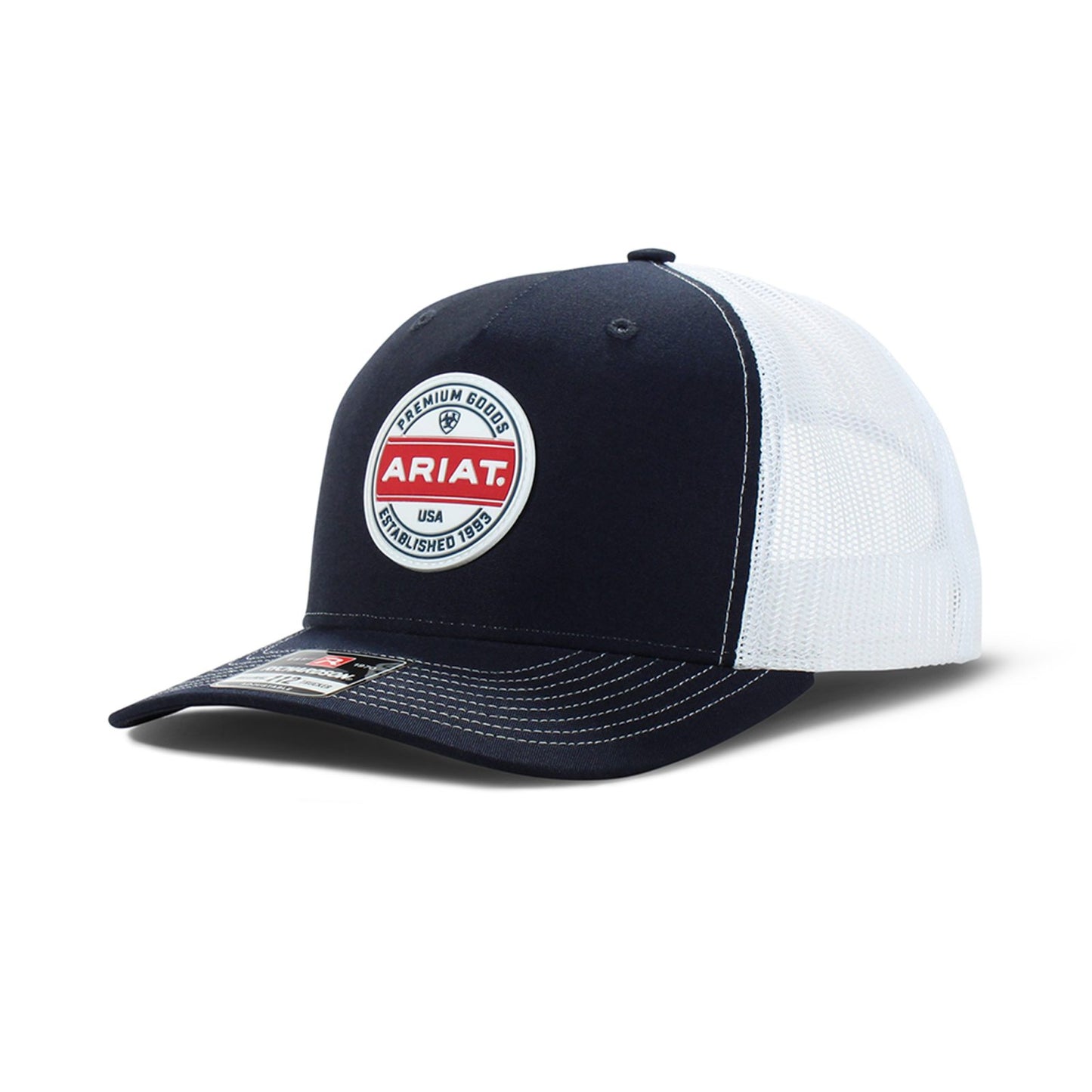 Ariat Premium Goods Round Patch Navy Cap