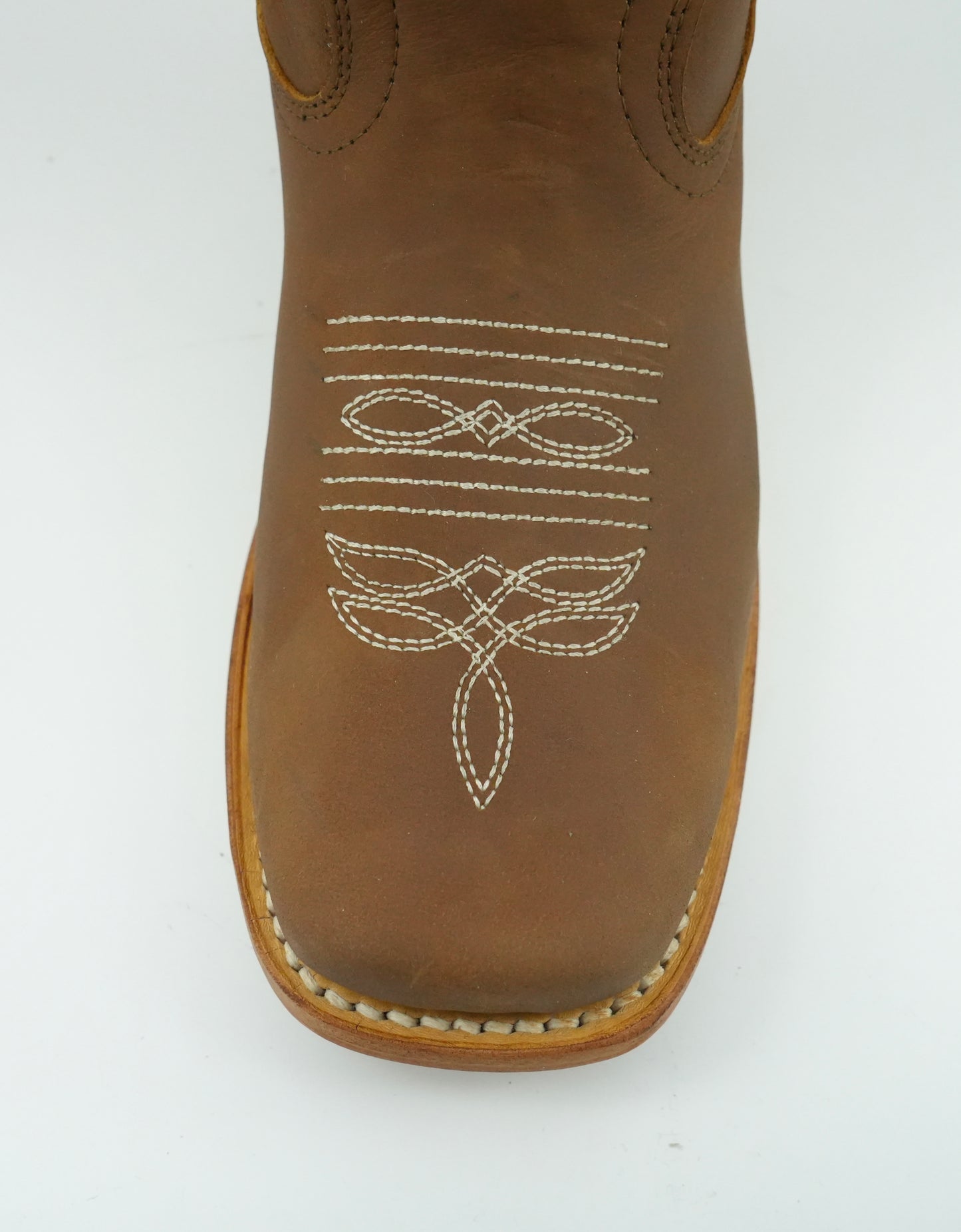 La Sierra Women's Tang Embroidered Roses Square Toe Boot