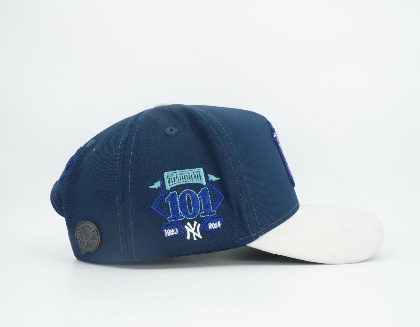 Kevin Hats NY Bling Dark Blue/Grey Cap