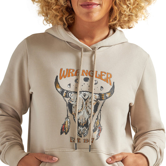 Wrangler Boho Steer Head Hoodie