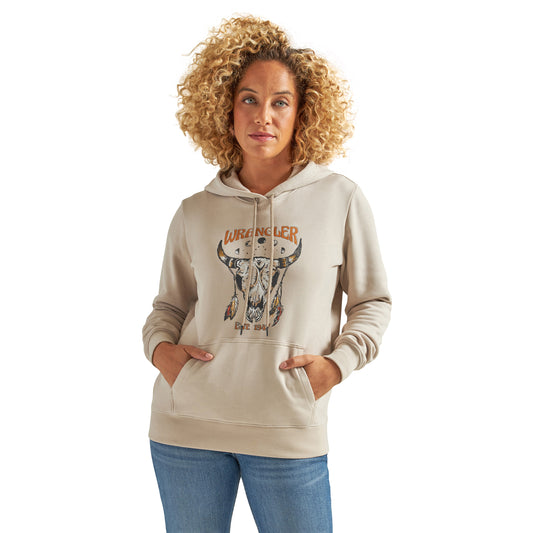 Wrangler Boho Steer Head Hoodie