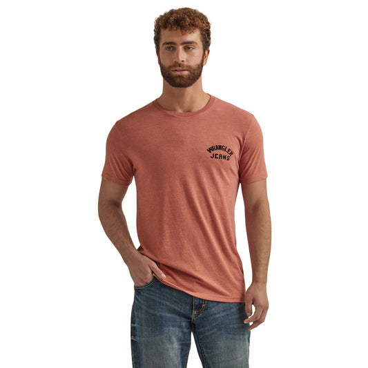 Wrangler Back Graphic T-Shirt - Redwood