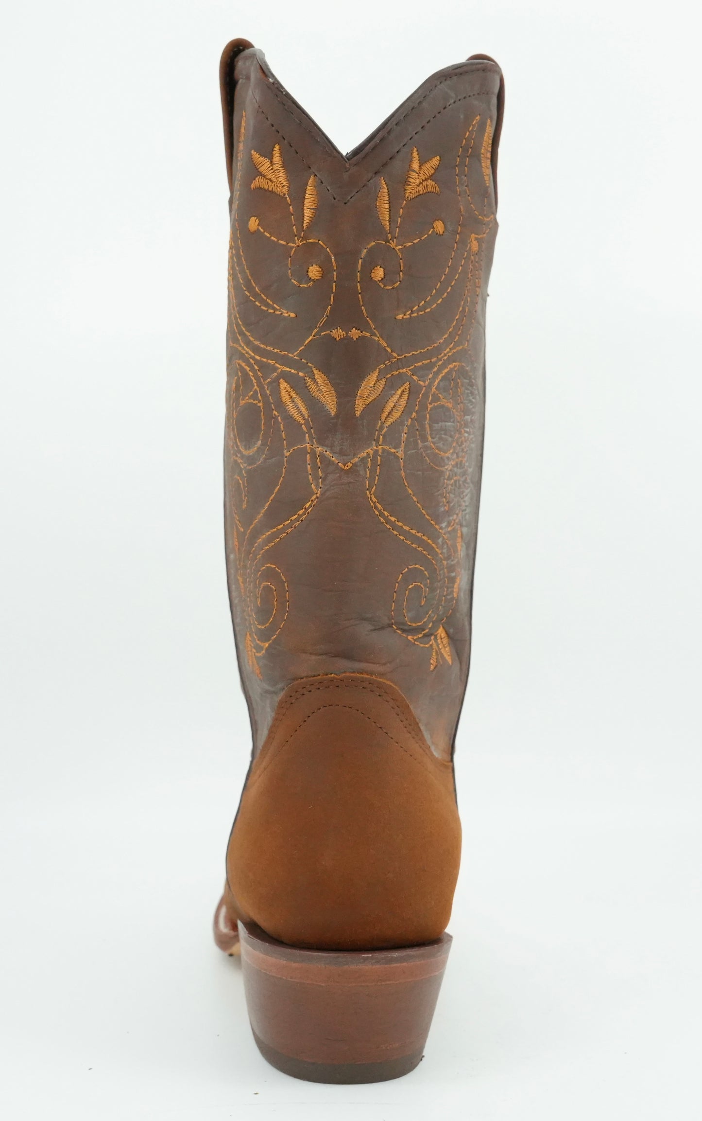La Sierra Women's Tang Embroidered Narrow Square Toe Boot