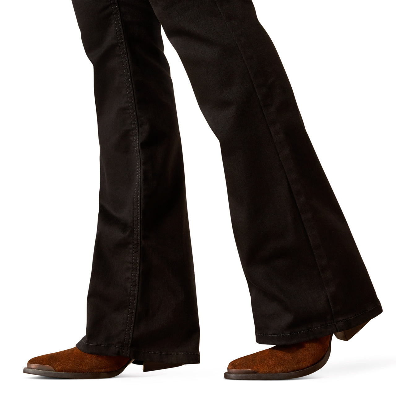 Ariat Women's Black Perfect Rise Ultra Stretch Ella Boot Cut Jean