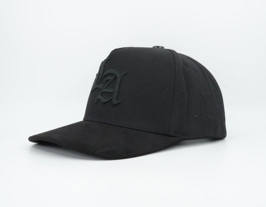 LA Office Hats Los Angeles Black Cap
