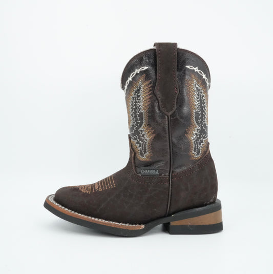 Chaparral Kid’s Bull Neck Brown Boot