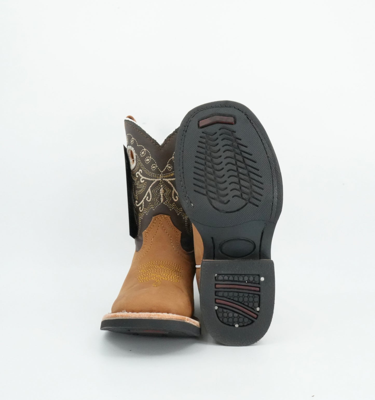 Black Stone Kid's Crazy Tang Square Toe Boot