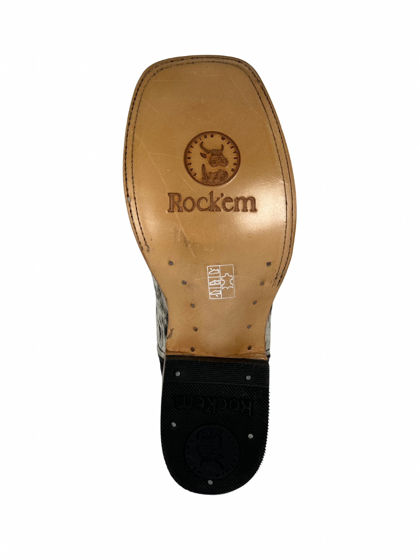 Rock'em Women's Cow Hair Boots Size: 8 *AS SEEN ON IMAGE*