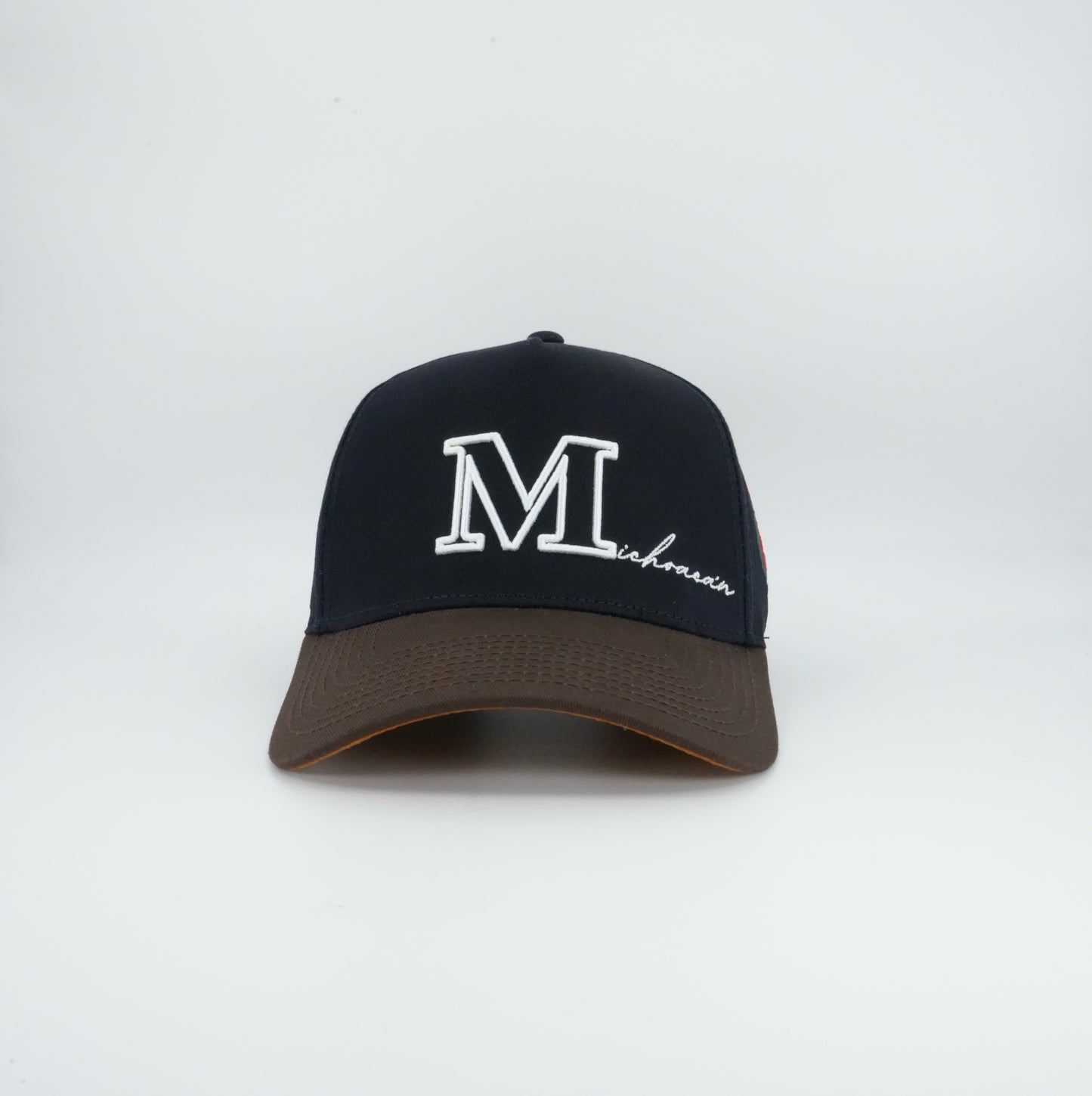 45 Letter Trucker Cap Navy-Chocolate