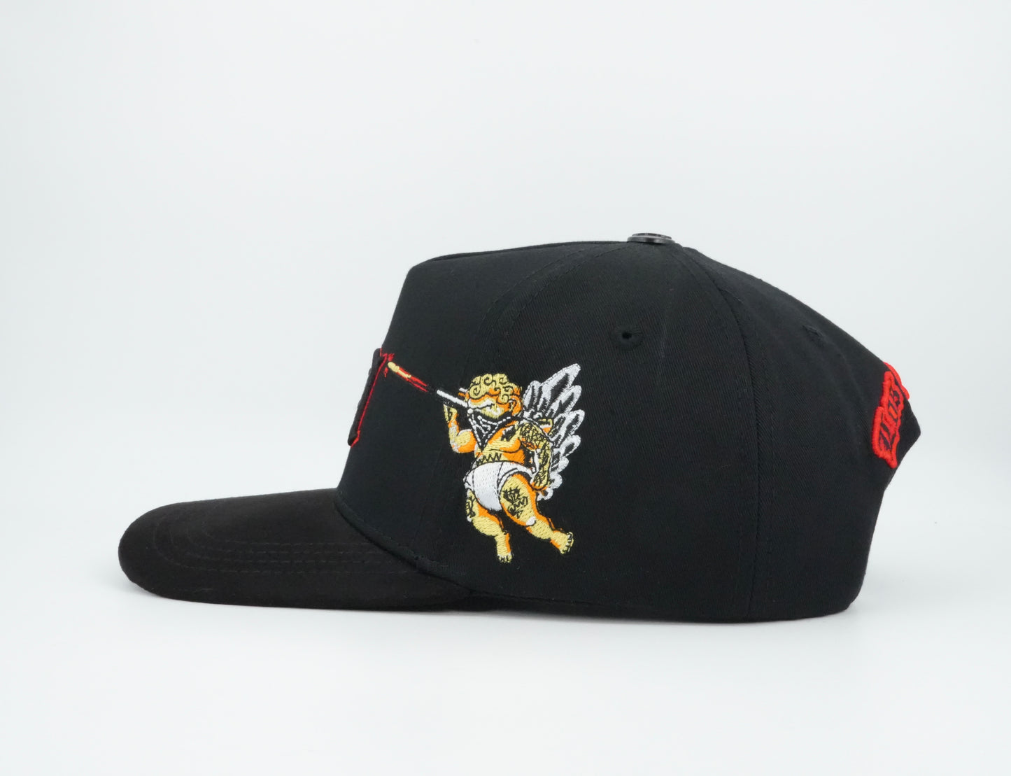Bigg Boss LA Cupid Black and Red Cap