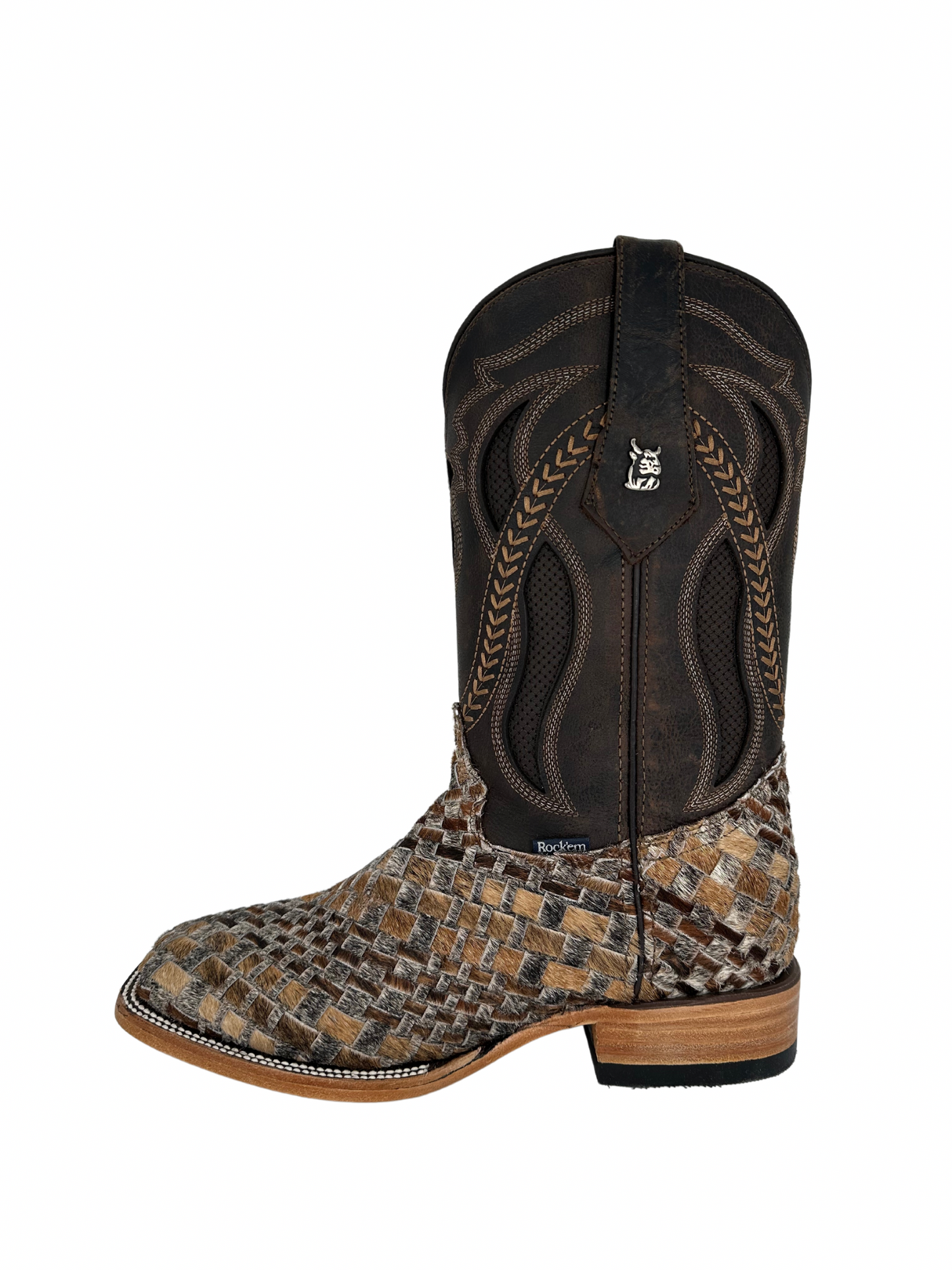 Rock'em Men's Petatillo Cow Hair Boots Size 7 *AS SEEN ON IMAGE*