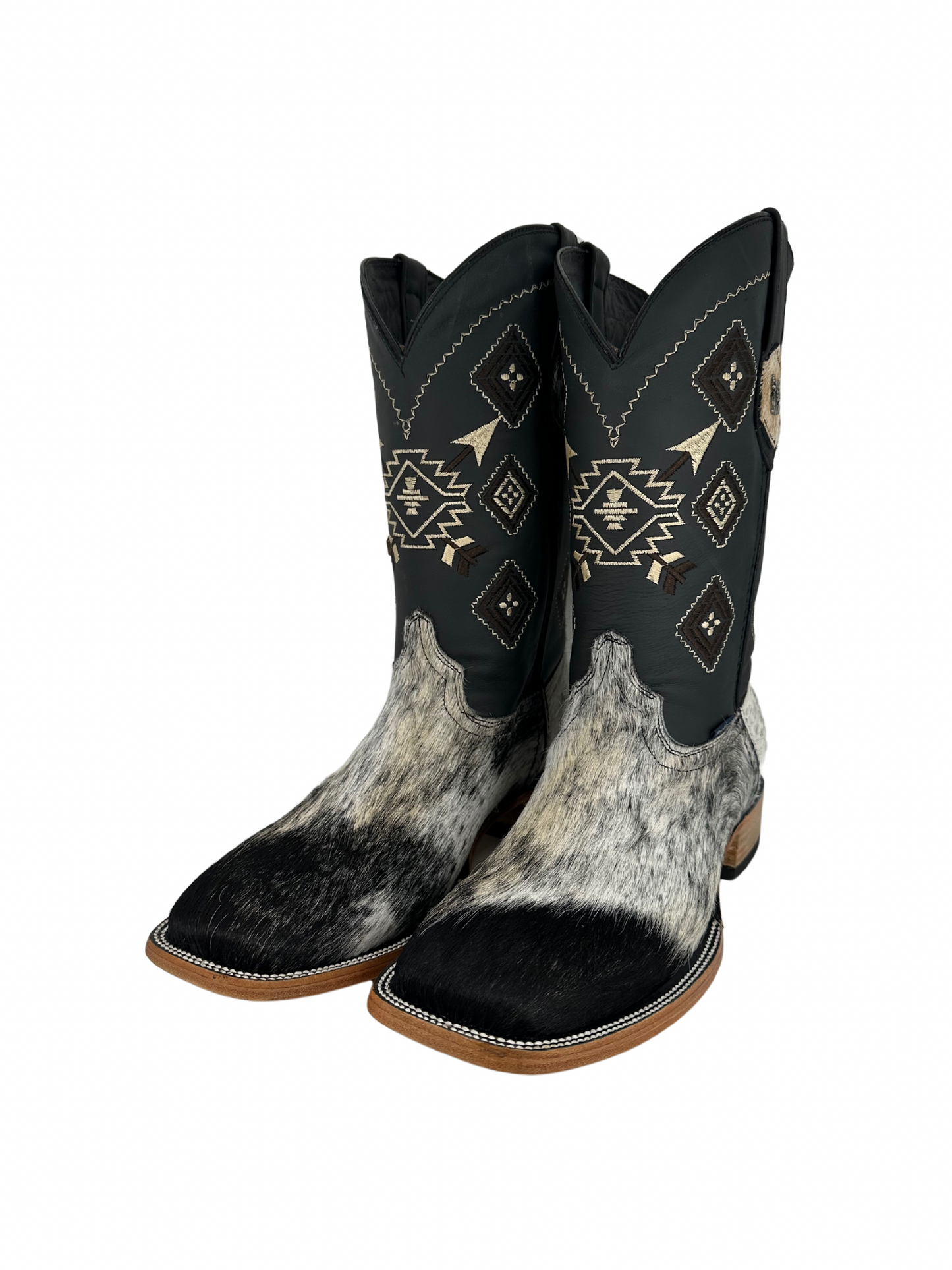 Rock'em Men's Cow Hair Boots Size 10.5 *AS SEEN ON IMAGE*