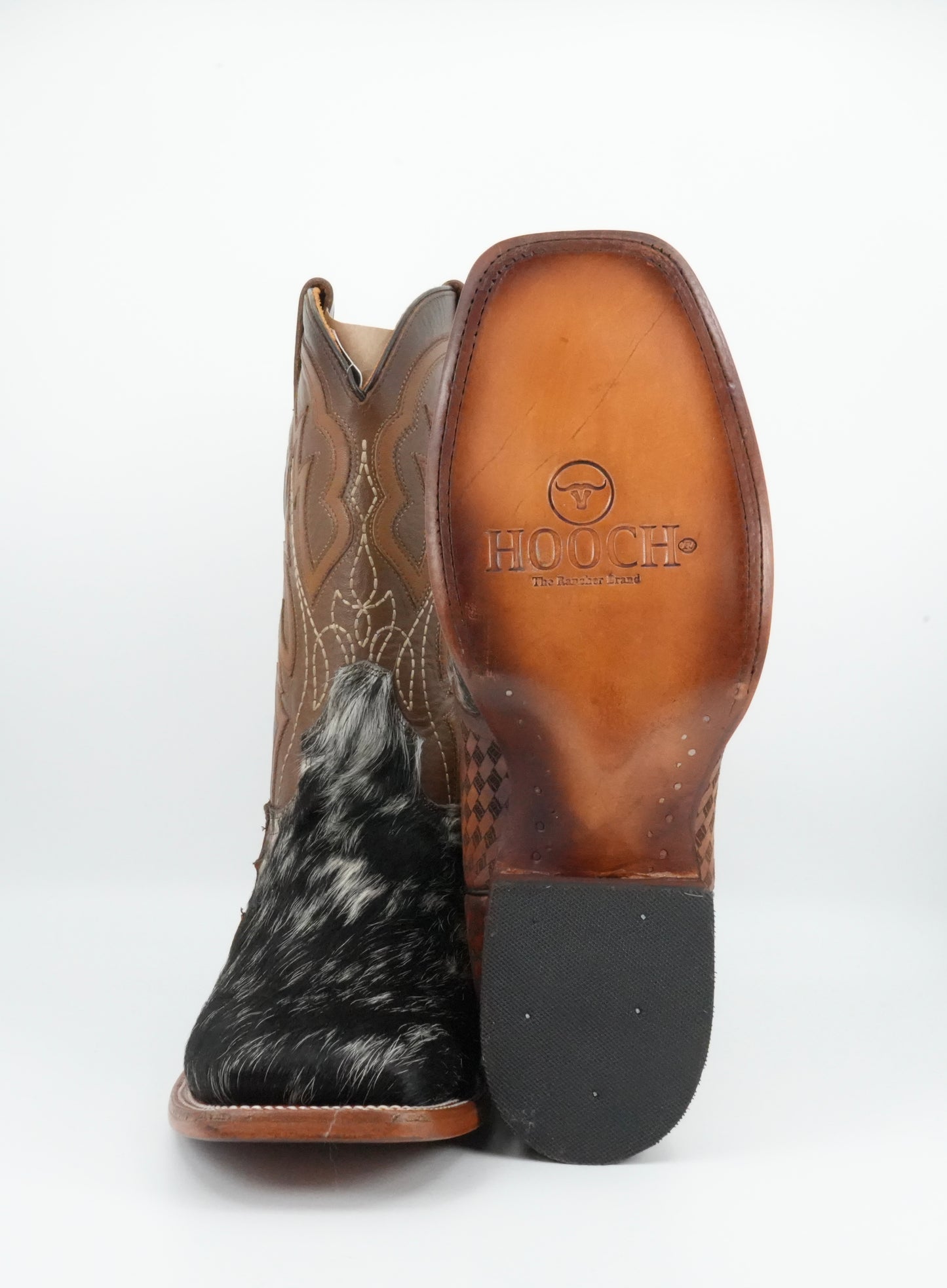 Hooch Men's Cow Hair Boots Size 10.5 *AS SEEN ON IMAGE*