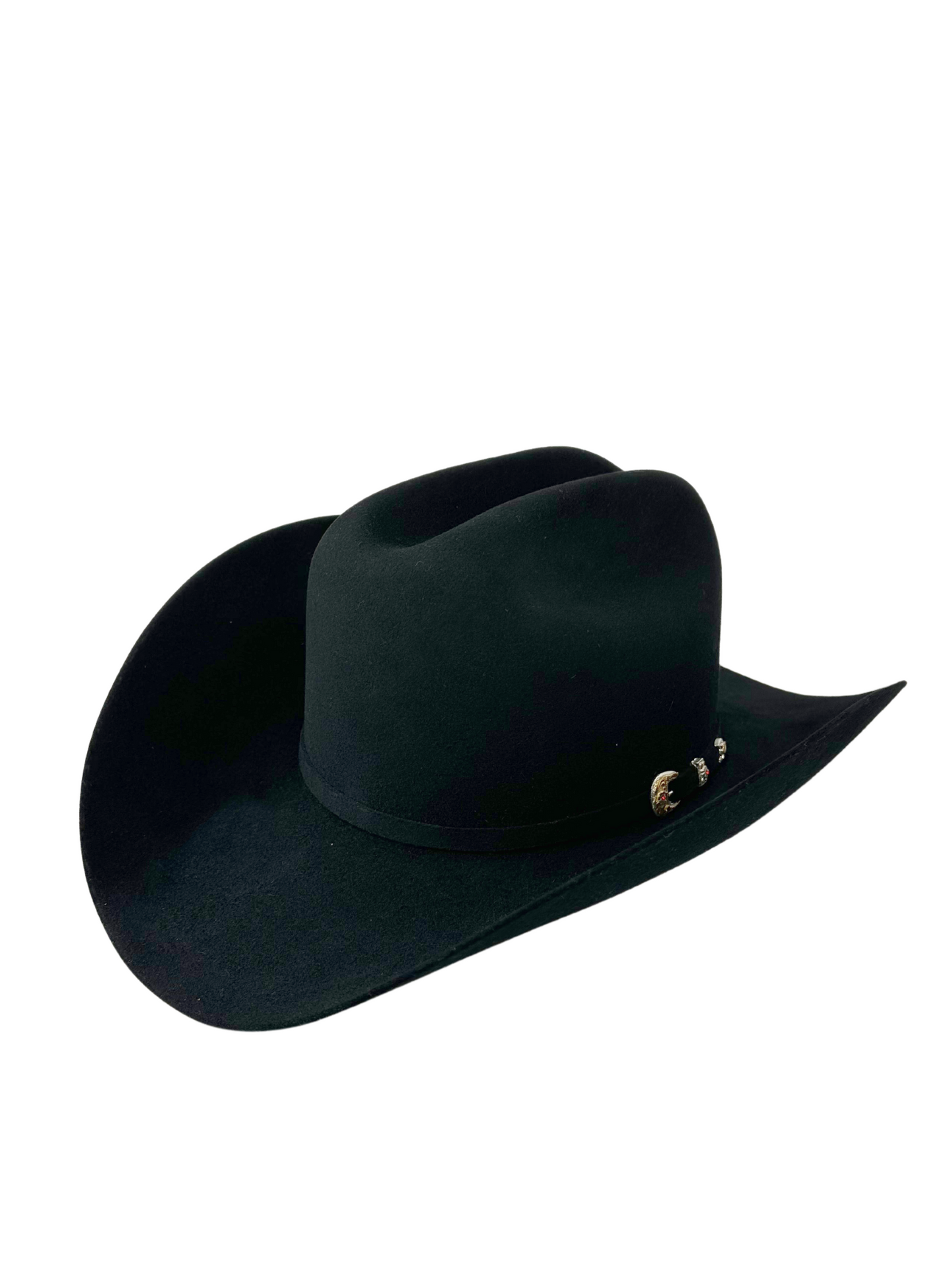 Larry Mahan's 6X Black Fur Felt Western Hat
