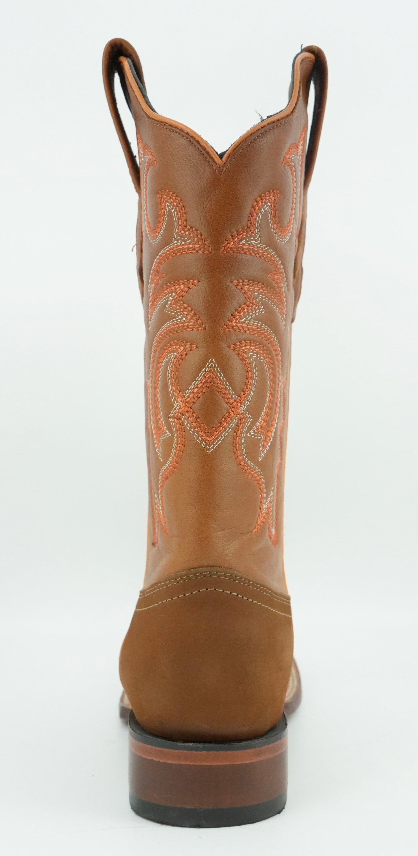 Wild West Botas Nobuk Chedron con punta cuadrada para mujer