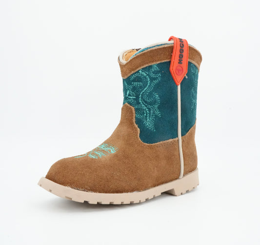 Hooch Toddler Tobacco/Jade Boot
