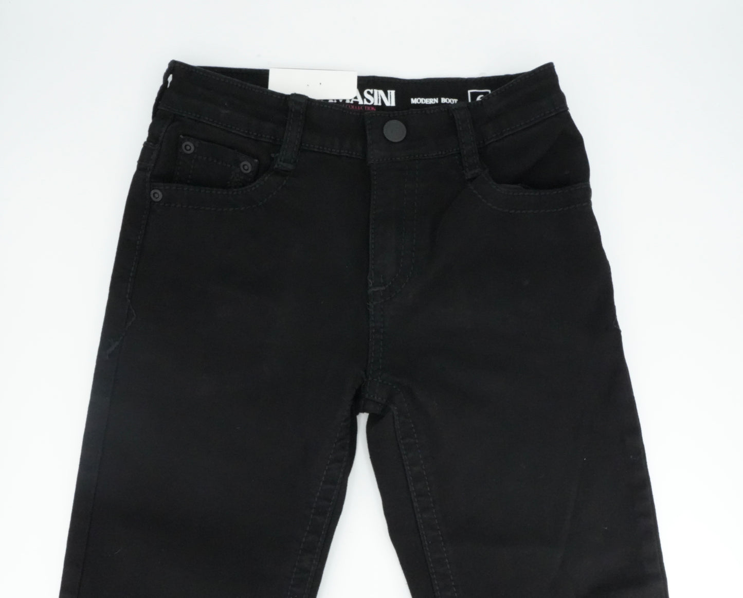Lamasini Youth's Blacked Out Modern Boot Jean