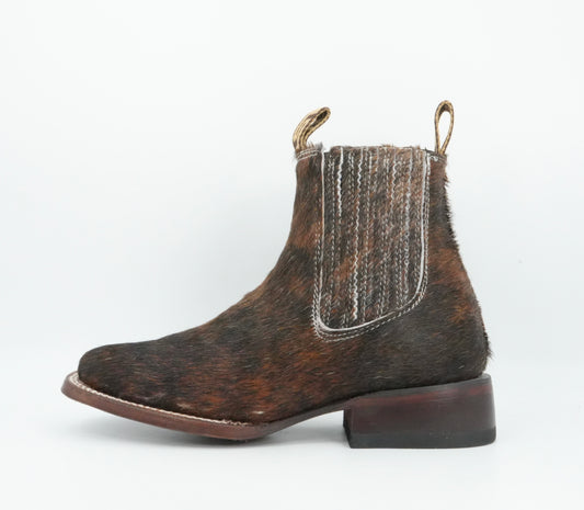 Hooch Men's Cow Hair Short Boot Size 3 *AS SEEN ON IMAGE*