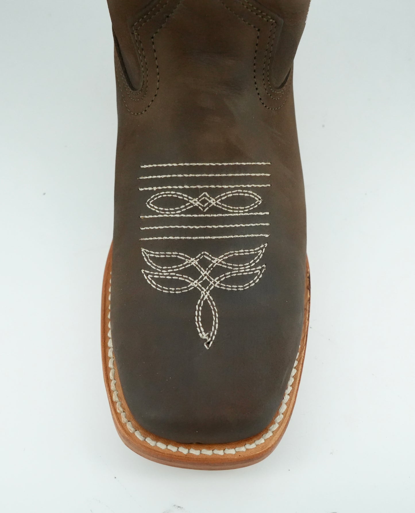La Sierra Women's Tabaco Embroidered Floral Square Toe Boot