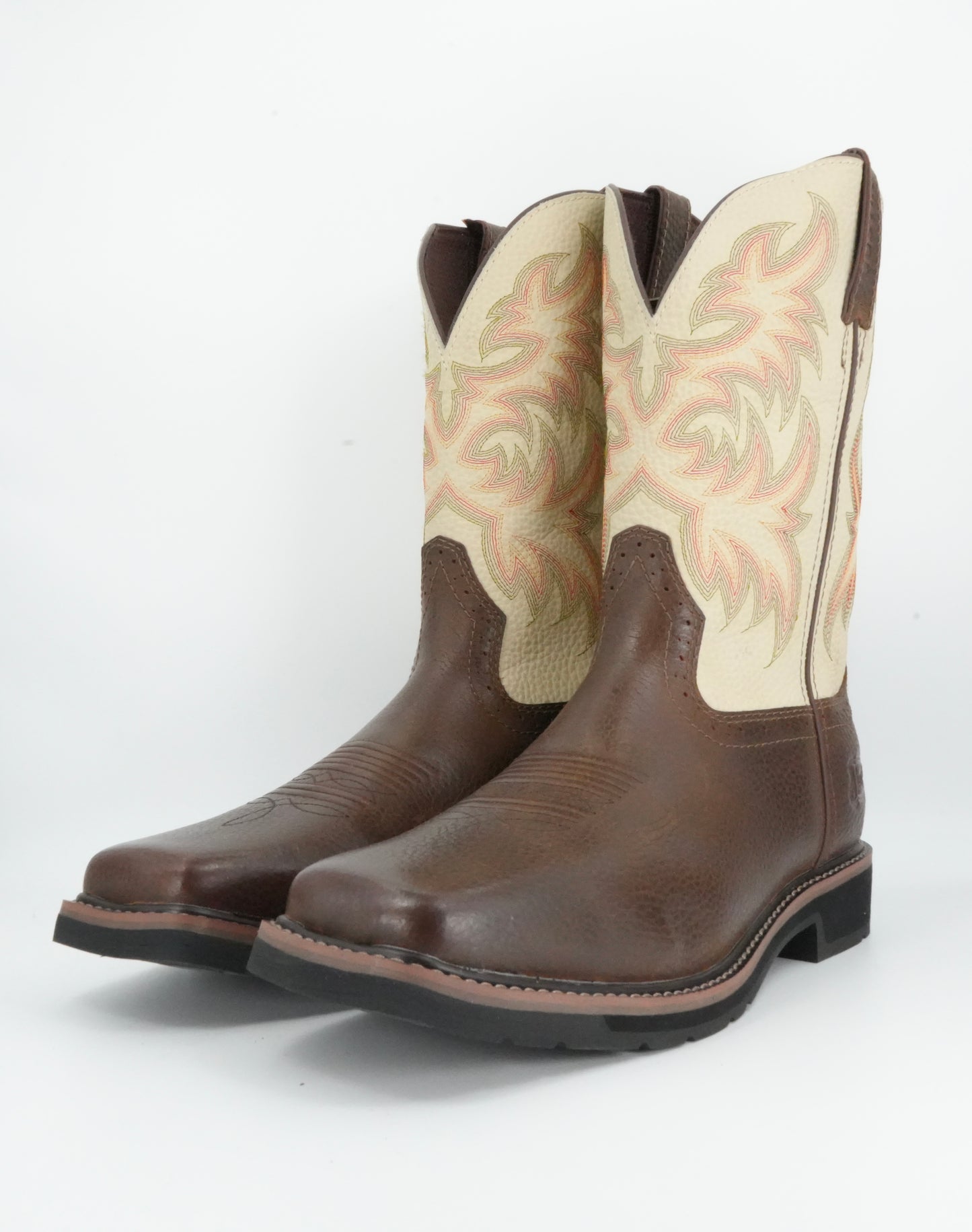Justin Men's Driller Square Toe Brown Boot