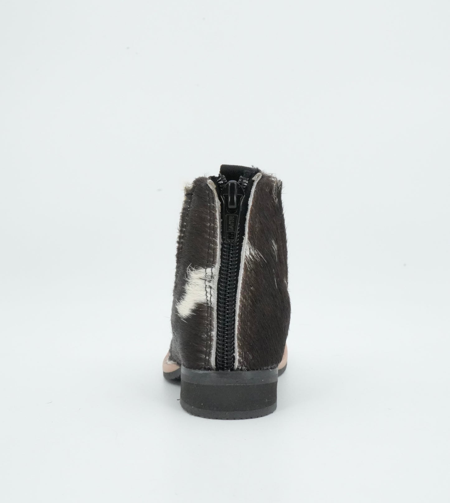 Padua Toddler Cow Hair Black/White Short Boot Size: 7C *AS SEEN ON IMAGE*