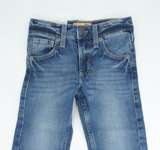 Toddler Boy’s Wrangler 20x Vintage Boot Cut Slim Fit Medium Blue Jean
