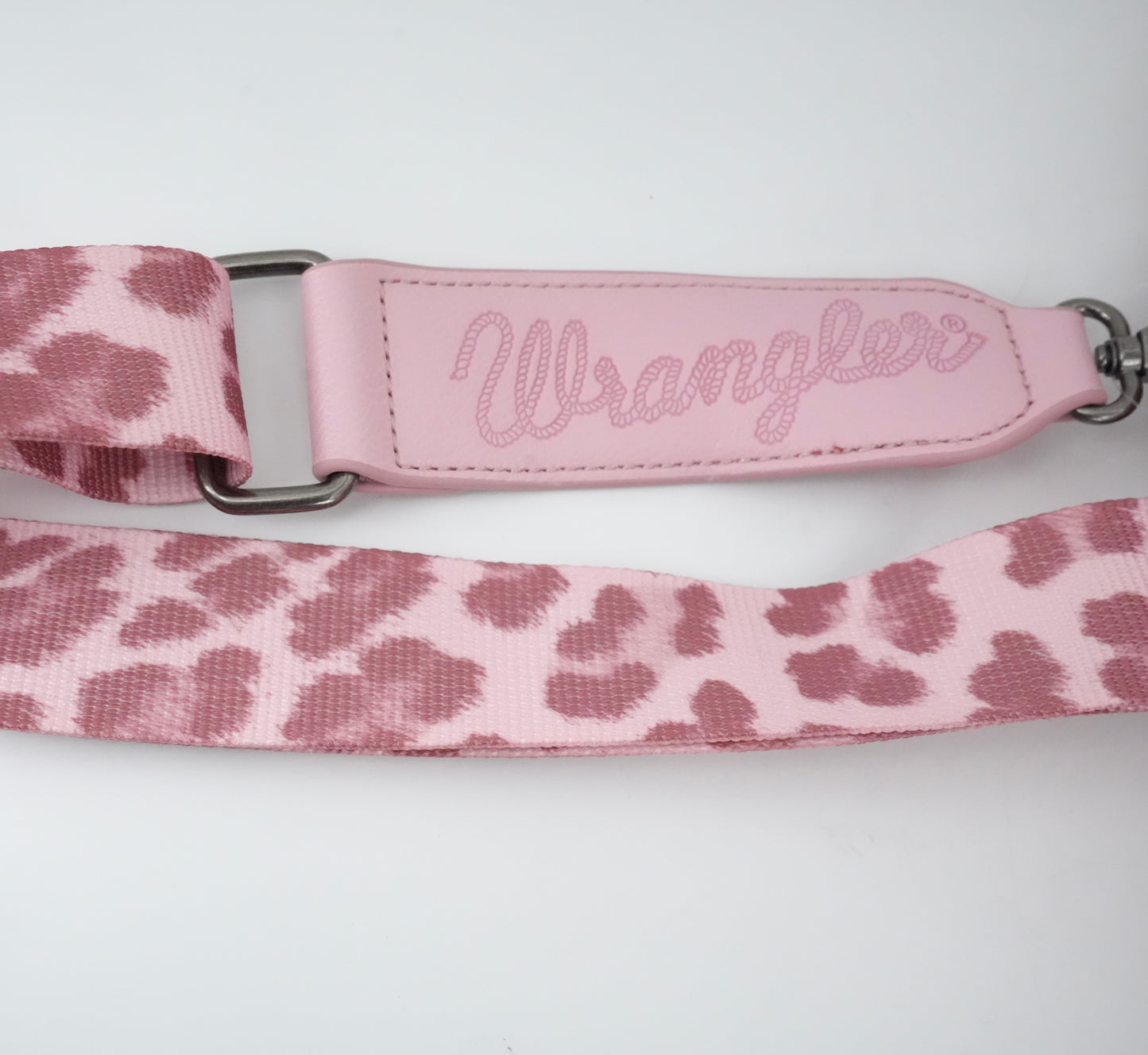Wrangler Leopard Print Concealed Carry Tote/Crossbody - Pink