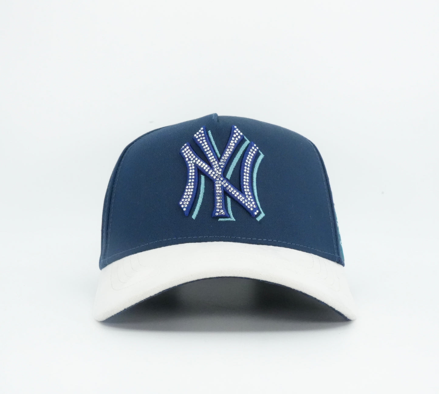 Kevin Hats NY Bling Dark Blue/Grey Cap