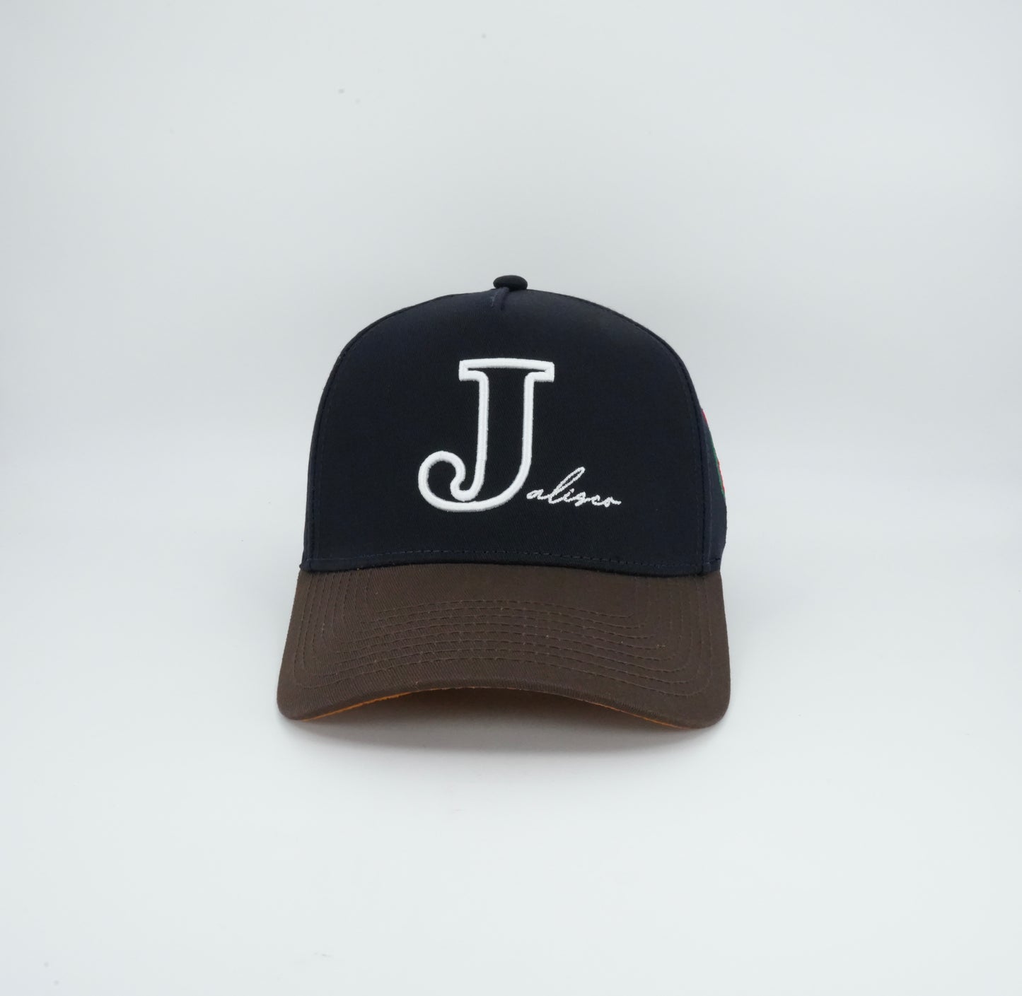 45 Letter Trucker Cap Navy-Chocolate