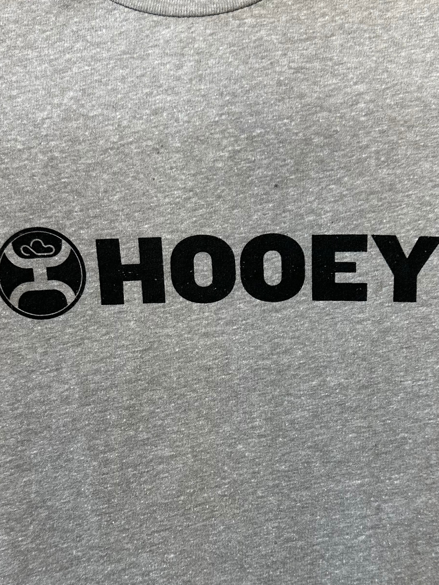 Hooey Logo Grey T-Shirt (FINAL SALE)